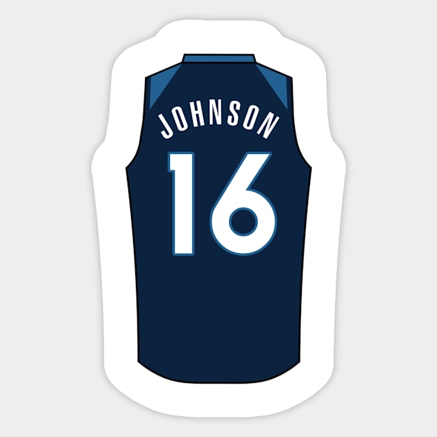 James Johnson Jersey Sticker by Mortimermaritin